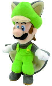 flying squirrel luigi plush