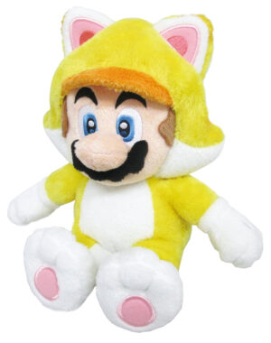 Cat Mario 10" Plush