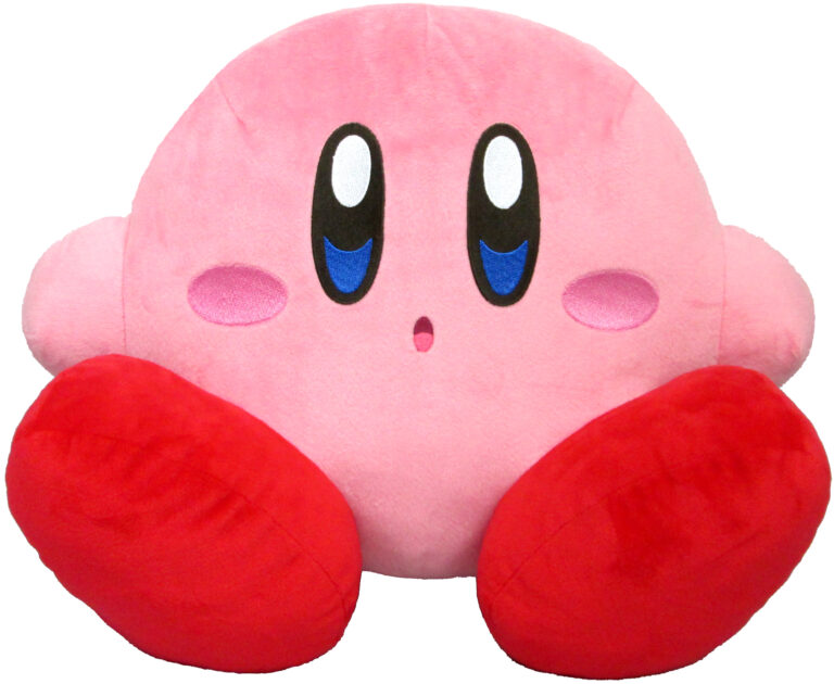 kirby plush pillow