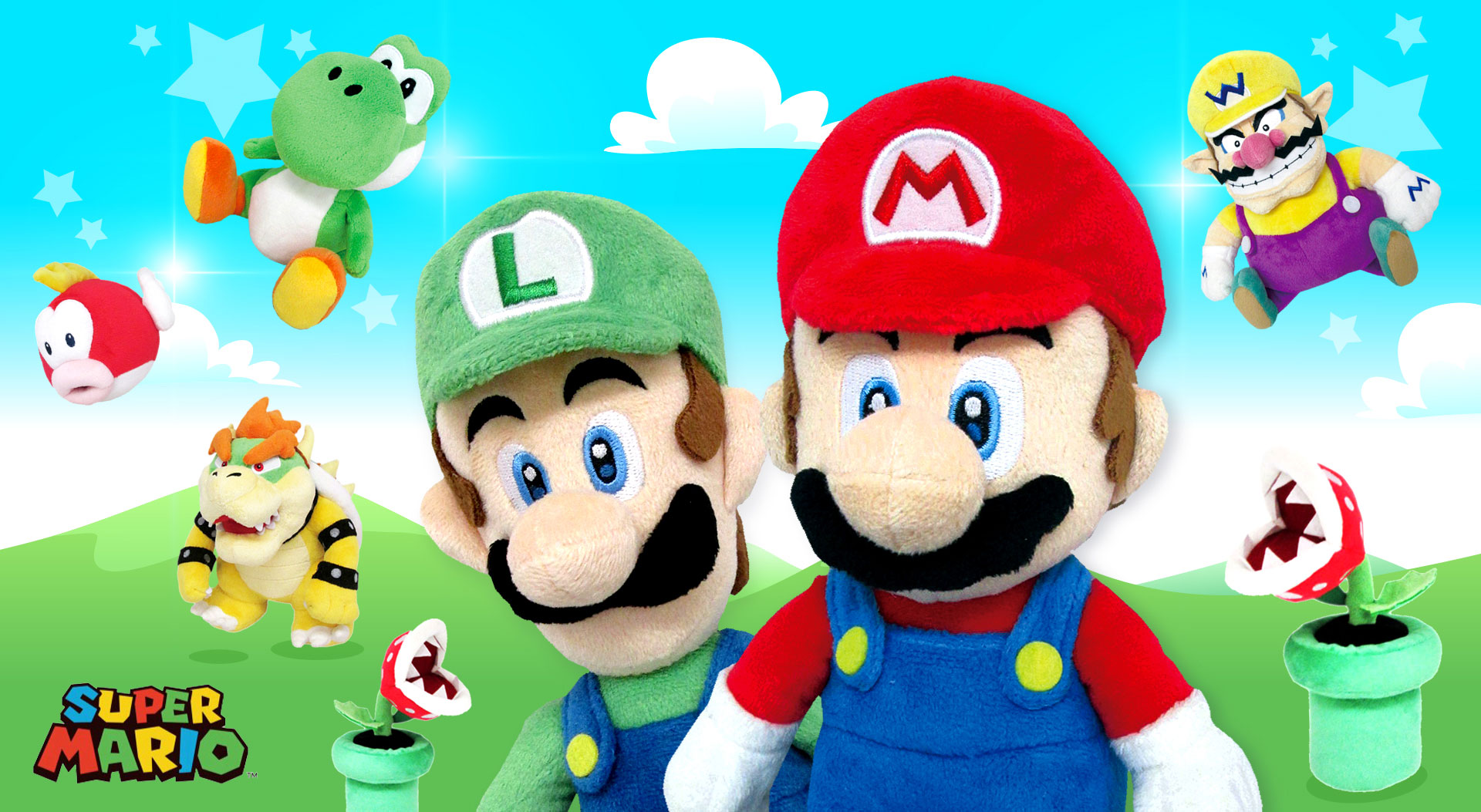 Peluche Super Mario Bros. - Mario - Little Buddy Toys