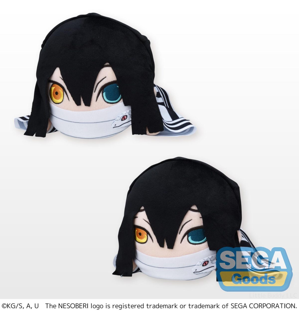 NESOBERI (Lay-Down)  -  Demon Slayer: Kimetsu no Yaiba -   SP Plush  -  Obanai Iguro -