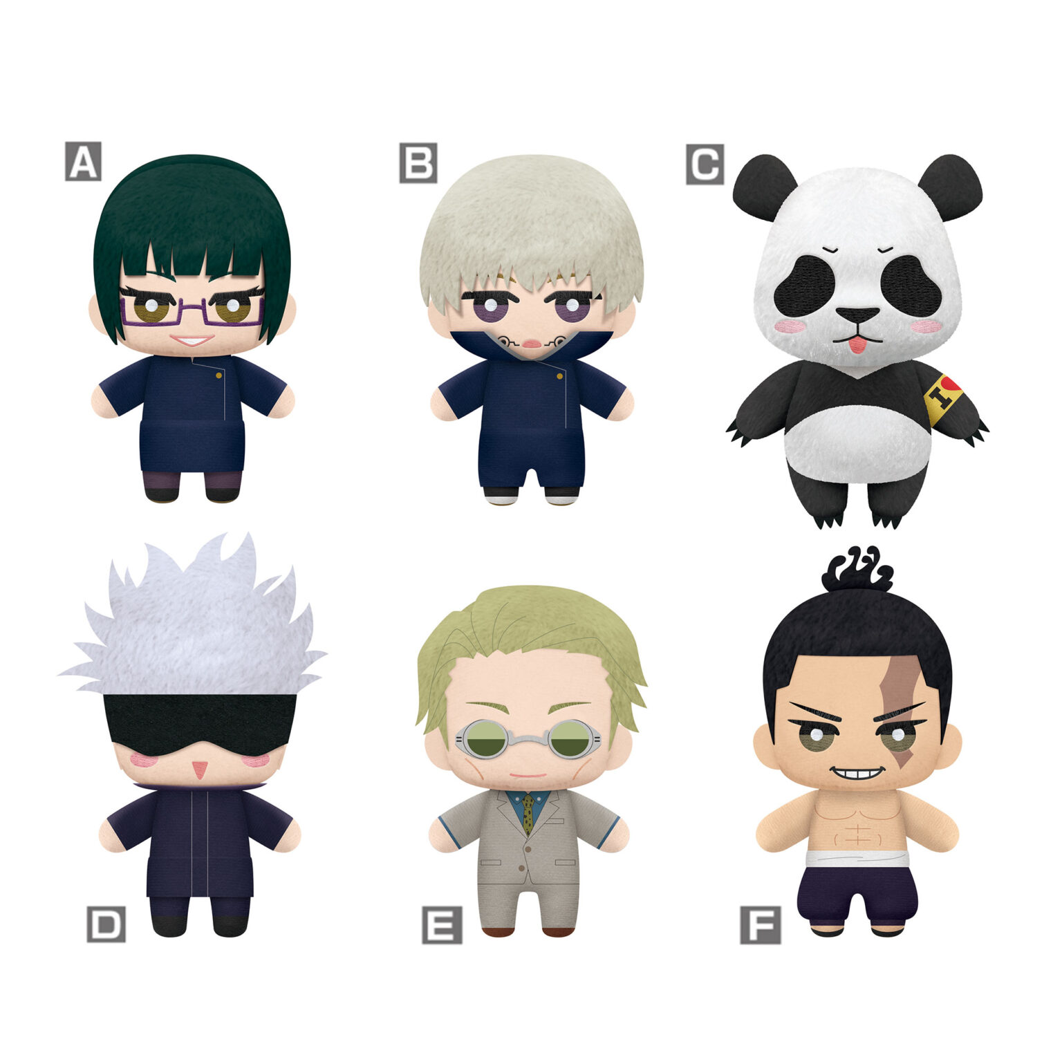 jujutsu kaisen mochi plush