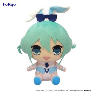 Hatsune Miku - KYURUMARU Big Plush Toy -Hatsune Miku /White Rabbit-