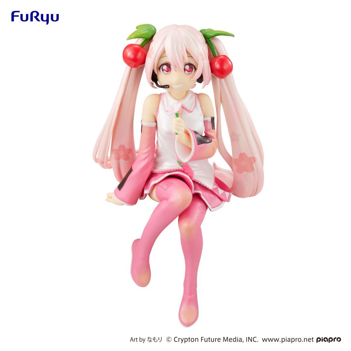 Hatsune Miku - Noodle Stopper Figure -Sakura Miku 2022 Pearl Color-