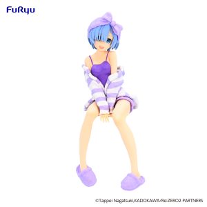 Re:ZERO -Starting Life in Another World- - Noodle Stopper Figure -Rem Room Wear Purple Color ver.-