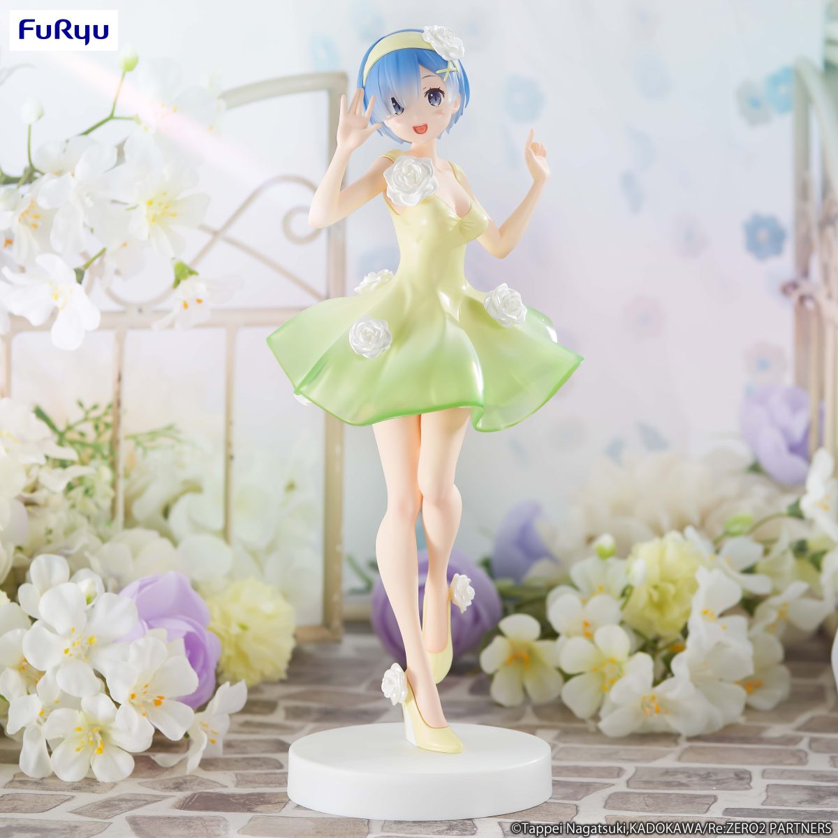 Re:ZERO -Starting Life in Another World- - Trio-Try-iT Figure -Rem Flower Dress-