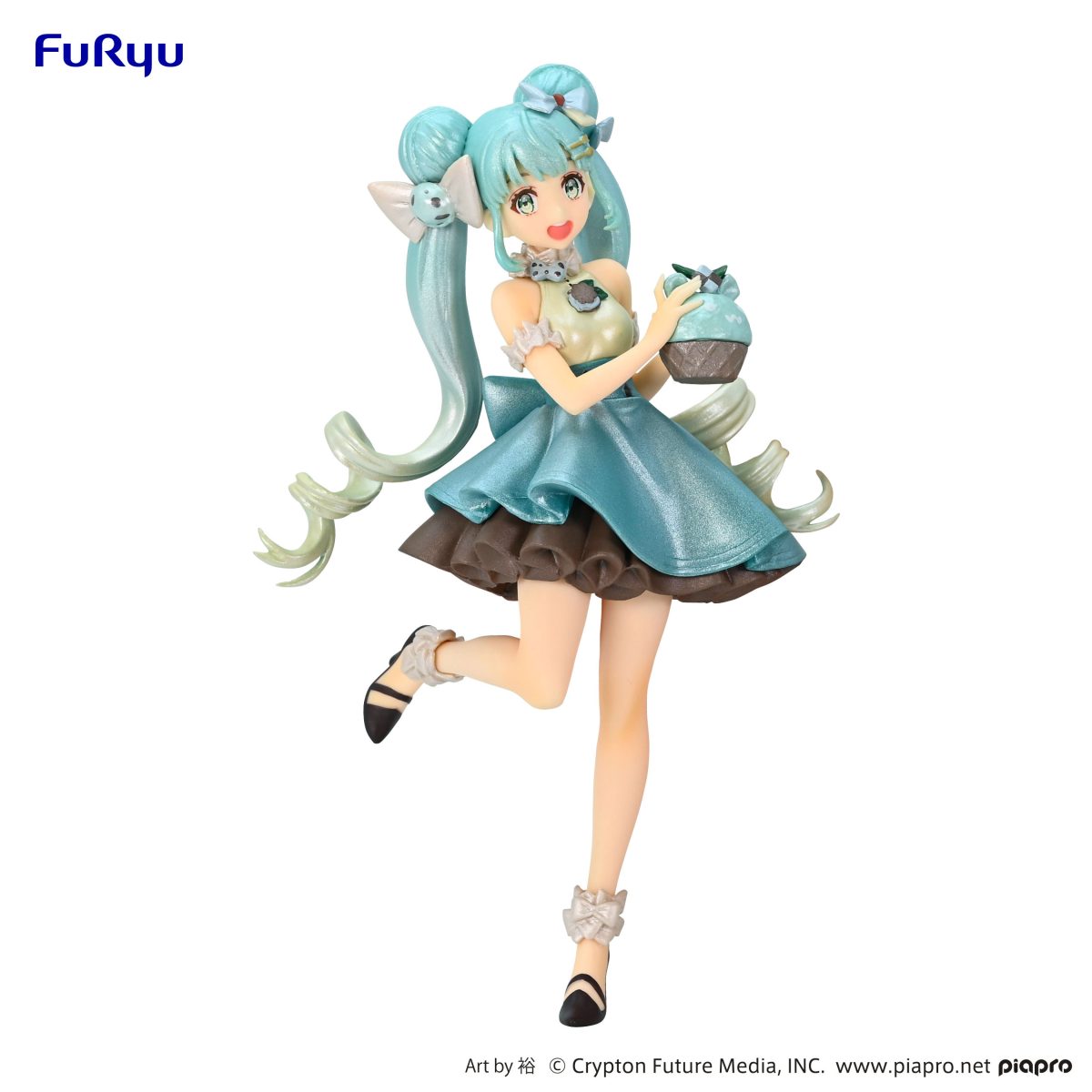 Hatsune Miku - SweetSweets Series Figure-Hatsune Miku Chocolate Mint Pearl Color-