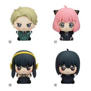 Spy×Family Mascot Sitting Figure Vol.1 (Loid, Yor, Anya, Yuri)