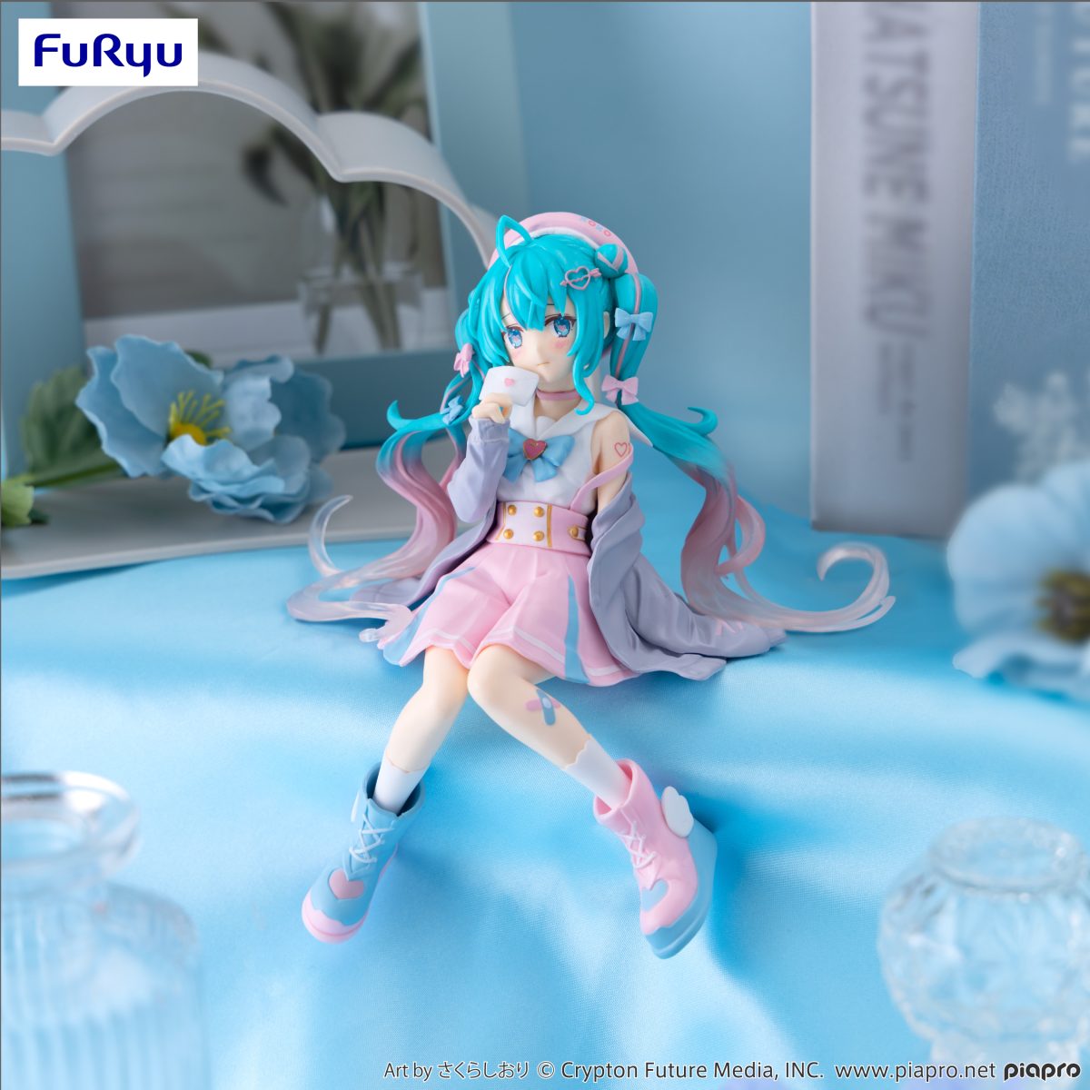 Hatsune Miku - Noodle Stopper Figure -Love Sailor Grey Color ver.-