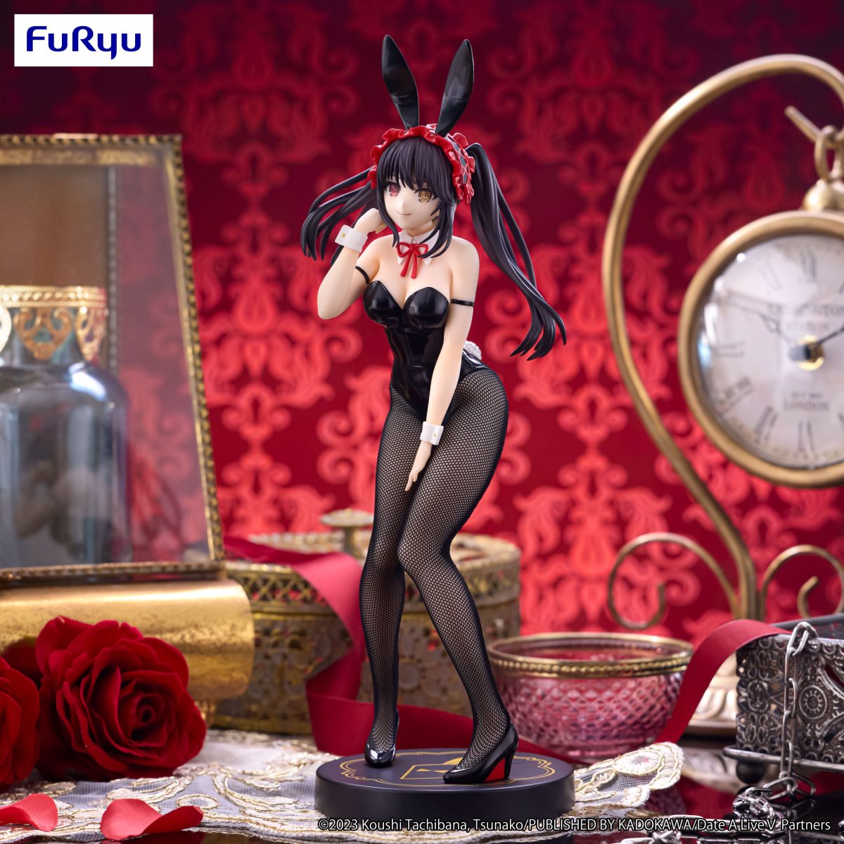 Date A Live V - BiCute Bunnies Figure -Kurumi Tokisaki Black Color ver.-