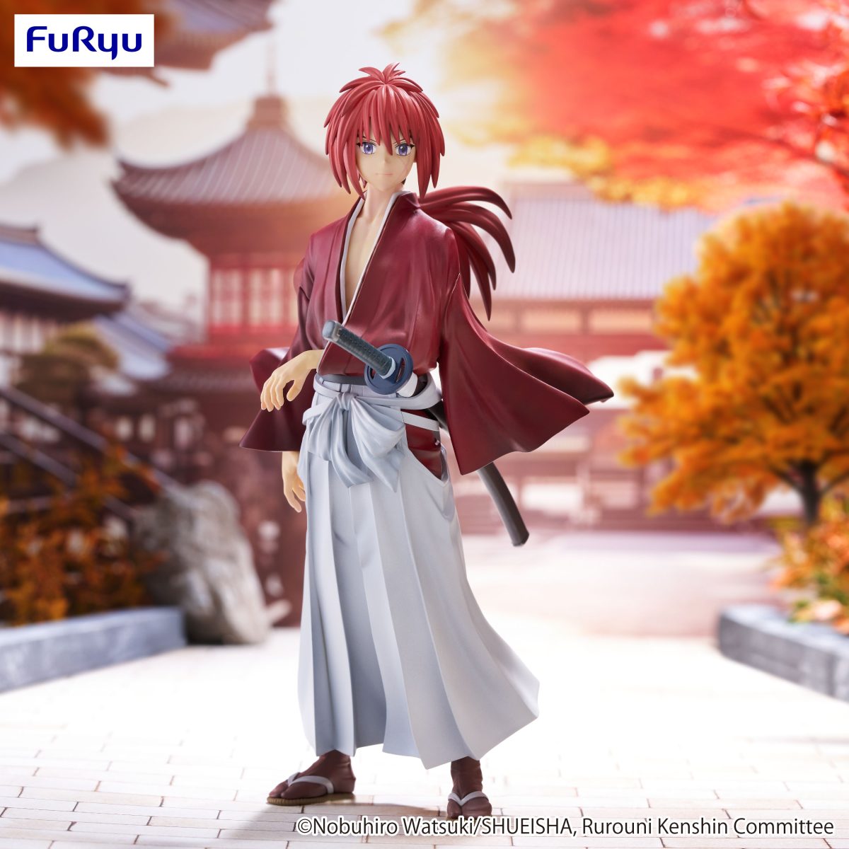 Rurouni Kenshin: Meiji Kenkaku Romantan - Trio-Try-iT Figure -Kenshin Himura-