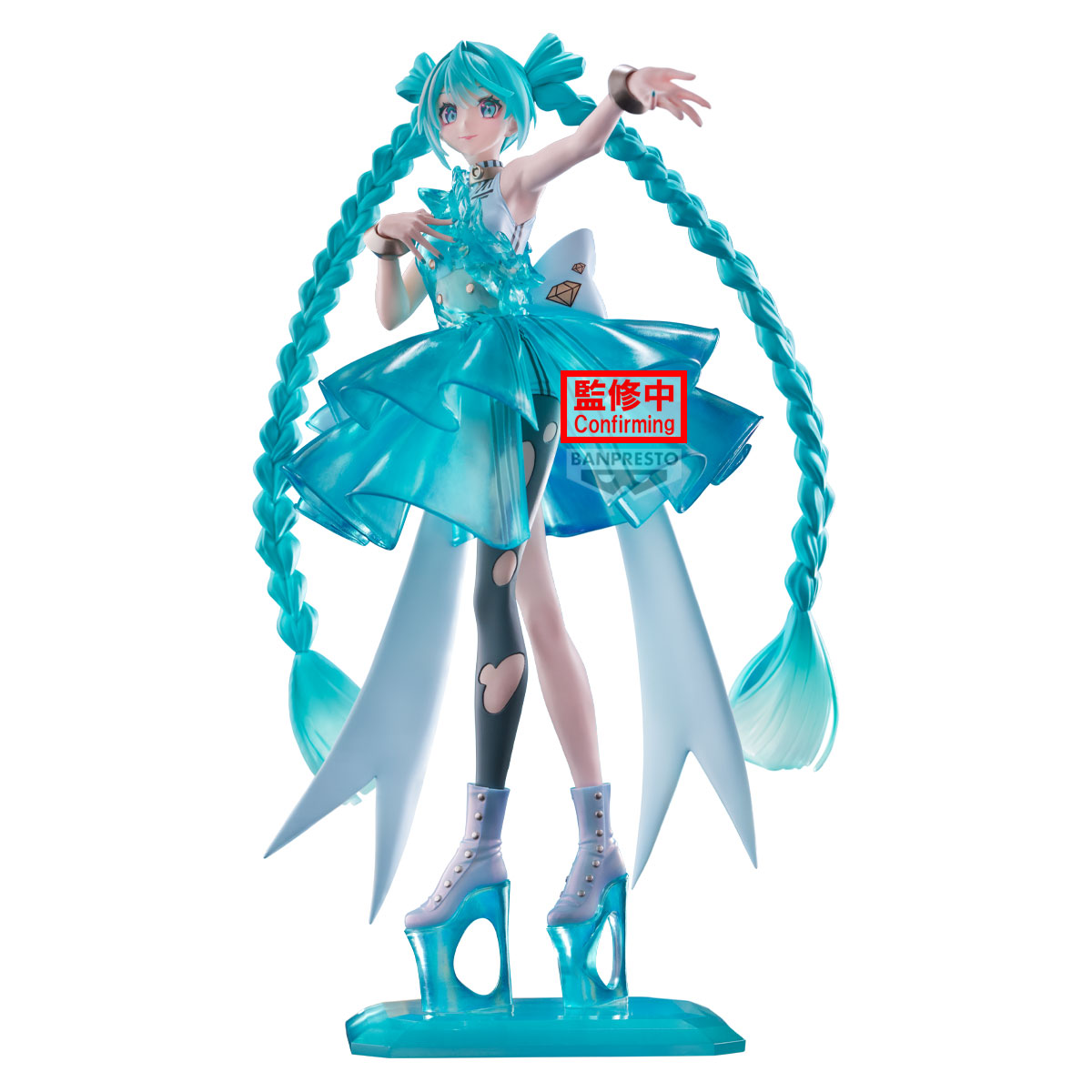 HATSUNE MIKU BANPRESTO EVOLVE Clearluxe-EmeraldGem-FIGURE | Little