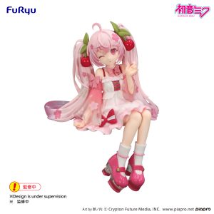 Hatsune Miku - Noodle Stopper Figure -Sakura Miku 2025 Wink ver.-