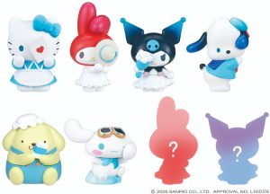 PERIHAPI! Hide & Seek Kakurenbo Hello Kitty & Friends Blind Box Asst
