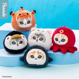 Mofusand Marine Life Face Plush Blind Box Asst