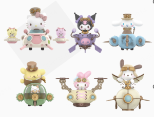 Sanrio Steampunk Figure Series - Blind Box Asst