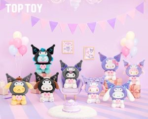 Sanrio characters Kuromi Party Series Plush Pendant Blind Box