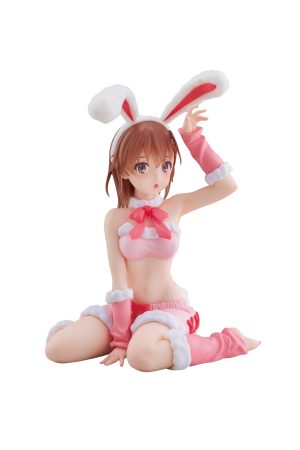 A Certain Scientific Railgun MOFLOCK Figure - Mikoto Misaka (Fluffy Bunny Ver.)
