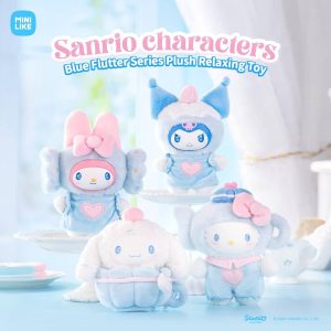 Sanrio characters Blue Flutter Series Plush Relaxing Toy