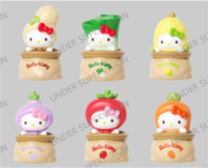 Hello Kitty Style Fruit And Vegetable Stories Series Fragrance Ornament