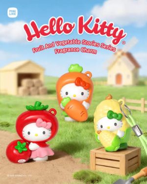 Hello Kitty Style Fruit And Vegetable Stories Serie Fragrance Charm