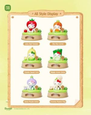 Hello Kitty Style Fruit And Vegetable Stories Series Moetch Light-up Toy