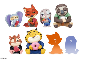 PERIHAPI! Katazun Hug Zootopia Blind Box Asst