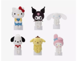 Chokkori-san Hello Kitty & Friends Plush